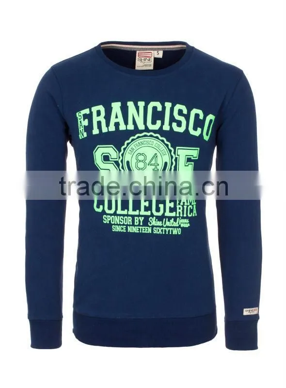 Custom Pullover Sweatshirt with Chest Print