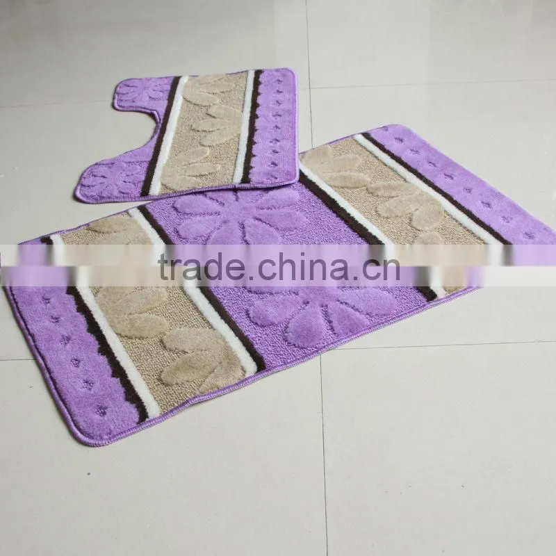 bathroom floor mat with TPR base