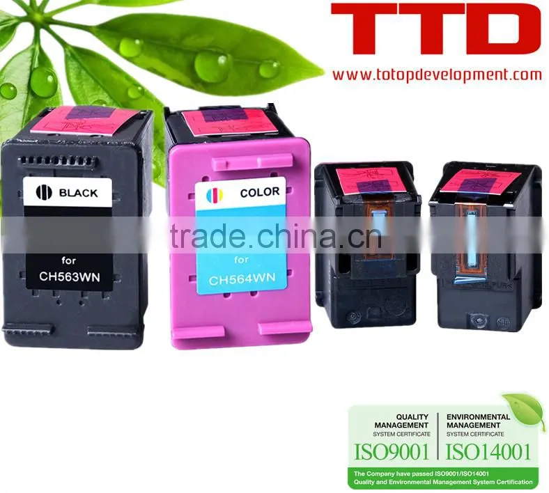 TTD Original Refurbish Ink Cartridge 61XL CH563WN CH564WN for HP Cartridge