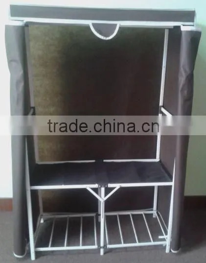 2015 new fashional 3 tiers fabric drawer storage rack