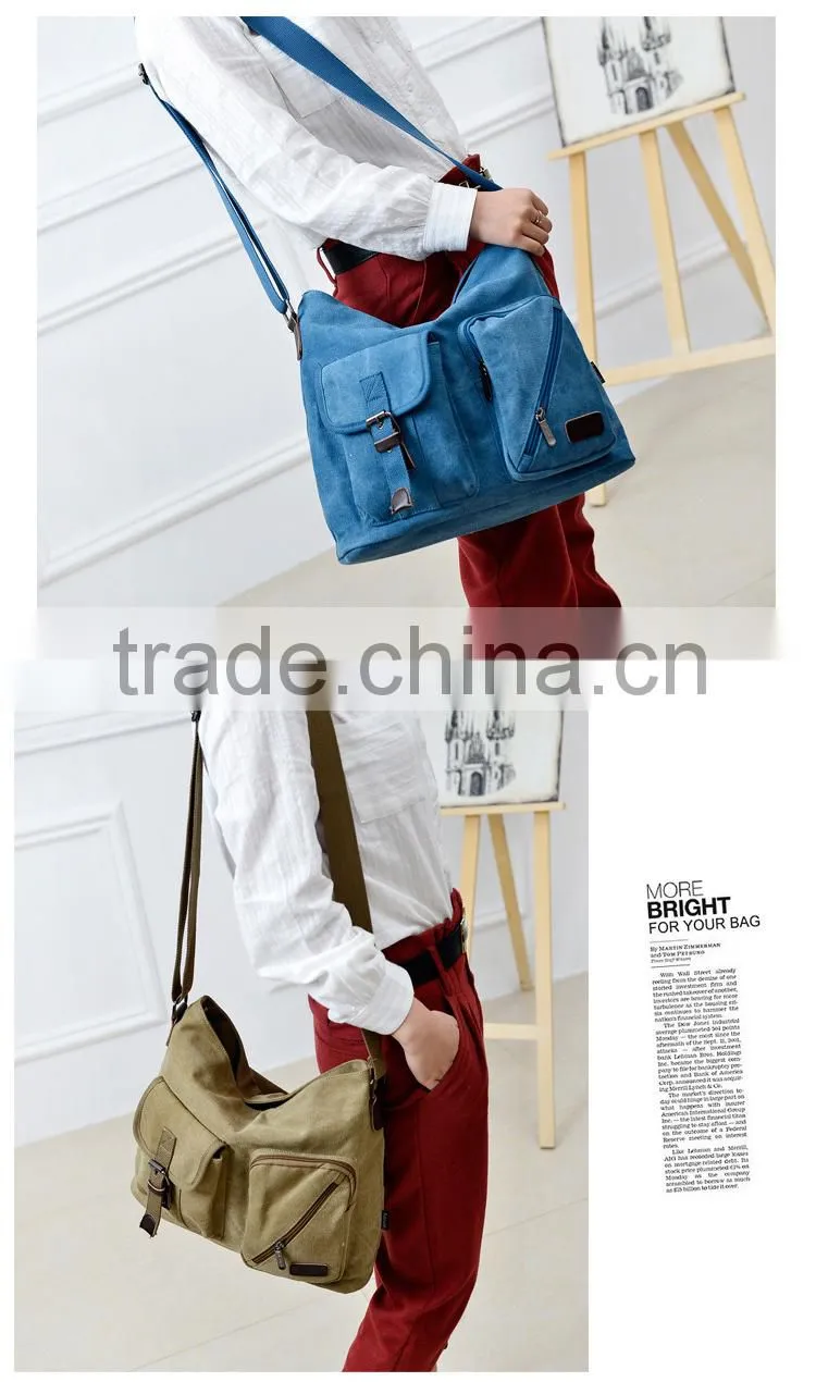 wholesale travel luggage bag canvas handbag shoulder bag