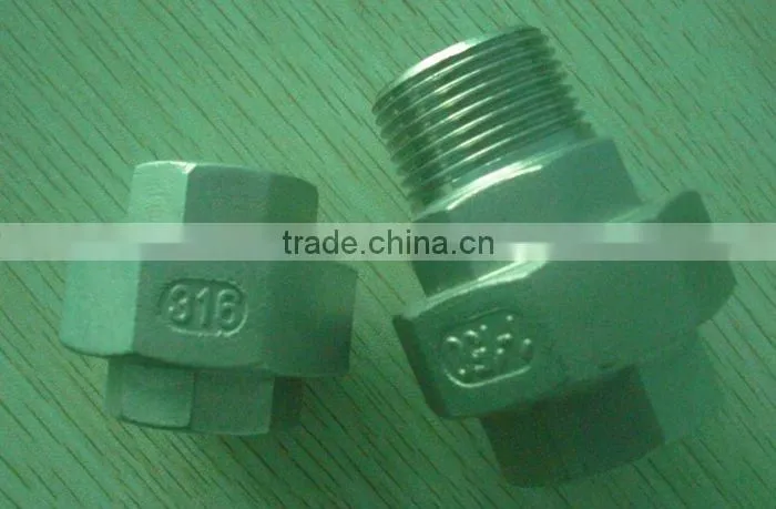 stainless steel union m/f