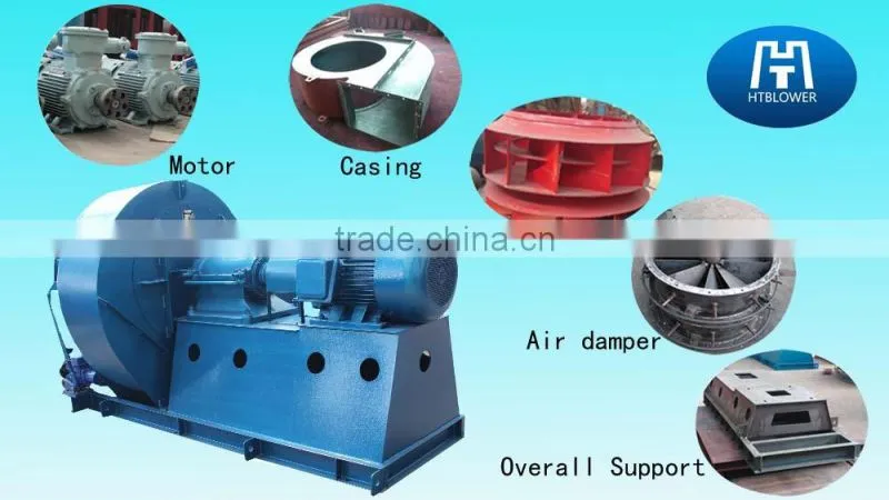 Abrasion Resistance centrifugal fan for bag filter