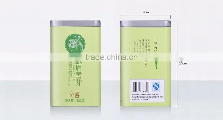 Tea production high mountain good tea tin box gift packing China wholesale green tea