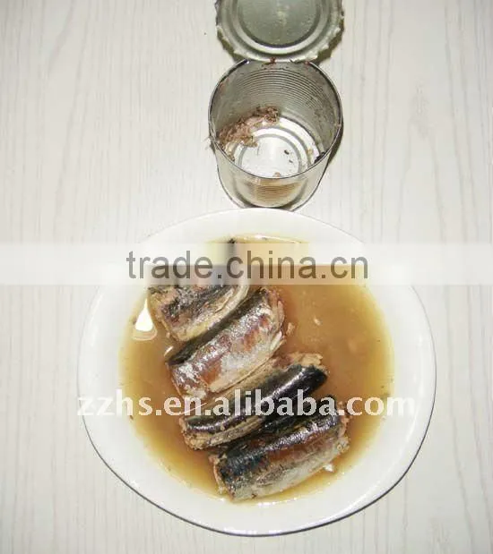 Canned mackerel Fish in brine 425g/d.w.280g