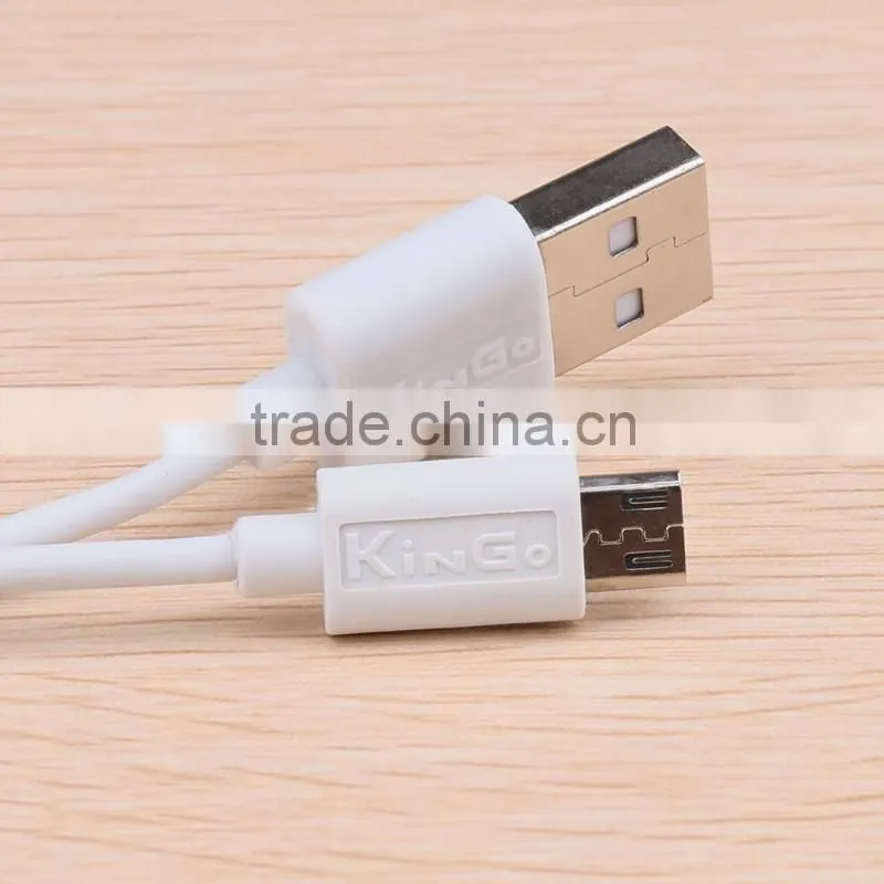 High Quality Copper Wire with Small Impedance 2A Output USB Date Cable For Sony,Nok,Mot,LG,Sam mobile