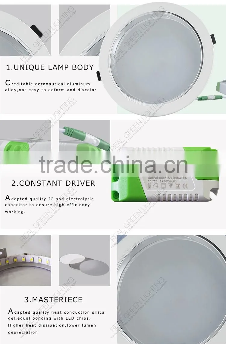 20W LED Downlight LED Down Light 20W SMD5730 3000K 100V-265V 1110 LM LED downlight