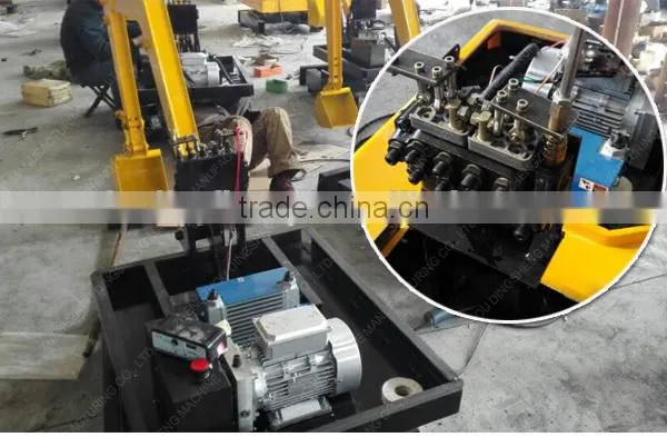 High quality Children excavator with helmet