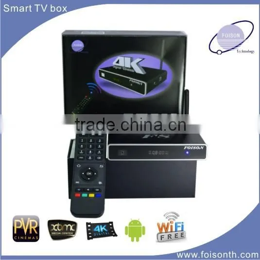 top quality F8 Quad Core Android TV Box with super housing amlogic s812 hd 4k