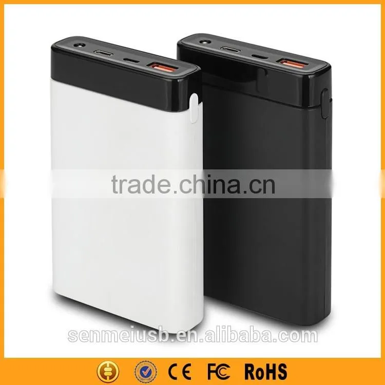 New Products Quick Charge Power Bank Charger 10000mah
