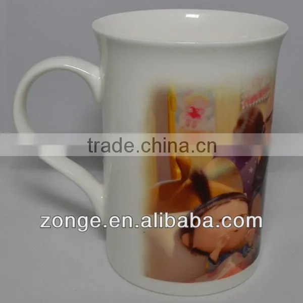 White Bone China Blank Sublimation Mugs