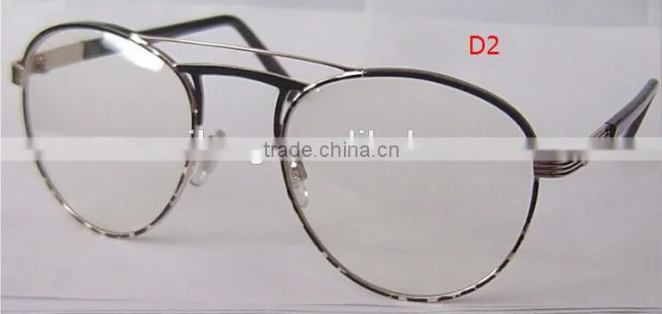 Metal feet round box The new metal sunglasses Foreign trade export glasses