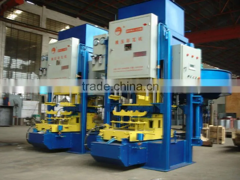 Cement Roof tile and Floor Tile Making Machine