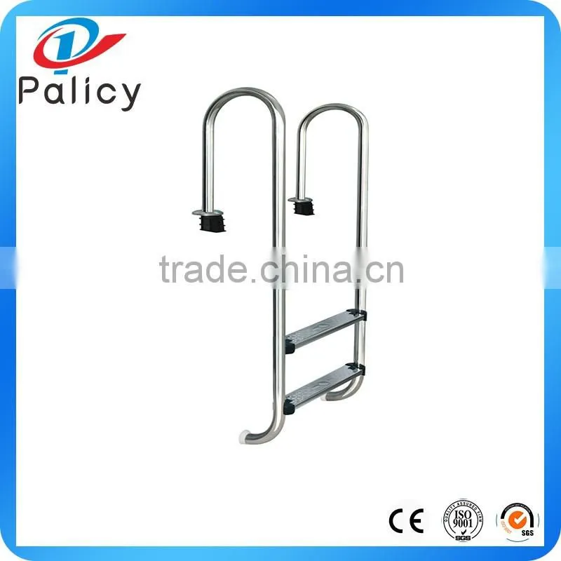 Stainless steel swimming pool handrail ladder MU-215