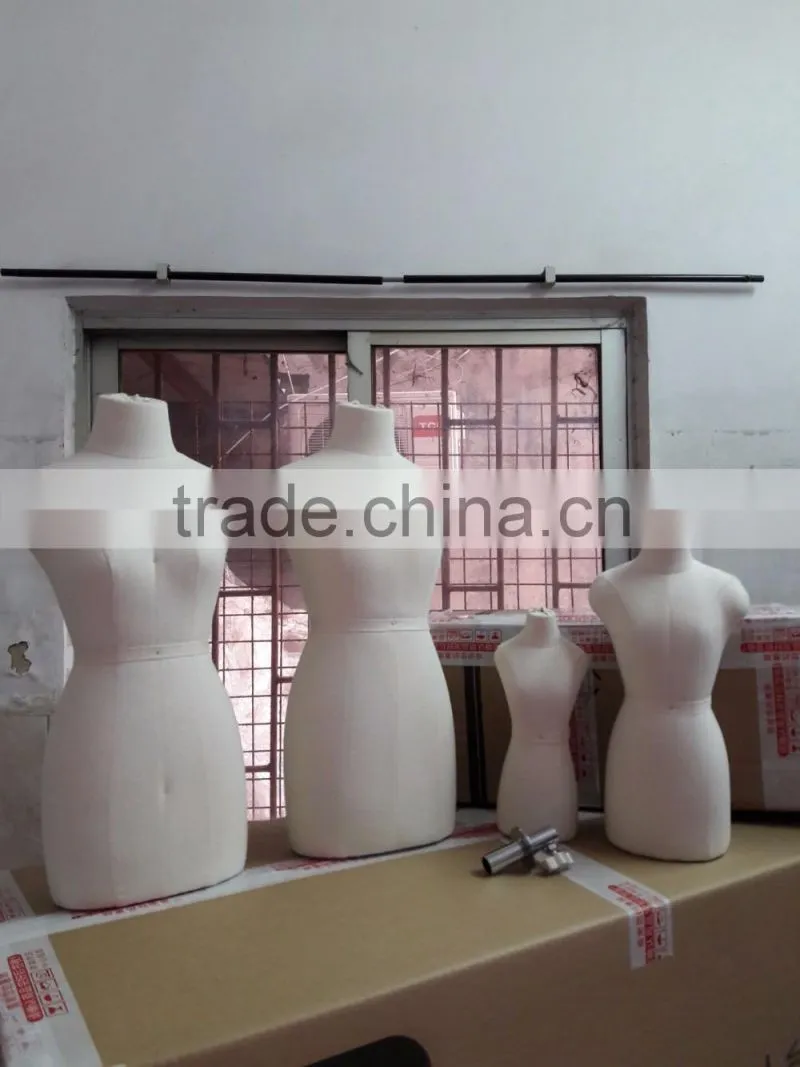 mini half scale bust dress form mannequin