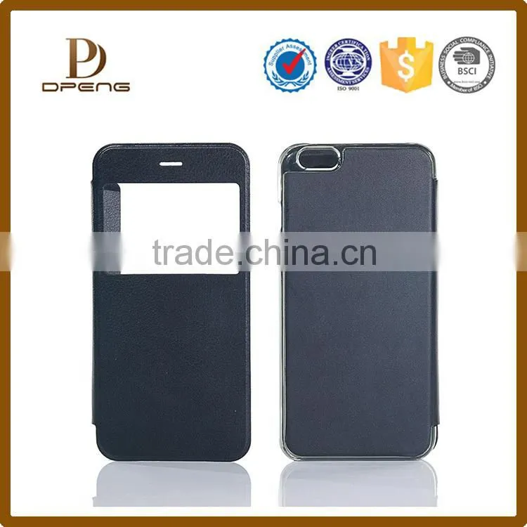 oem wholesale leather carrying case for iphone 6 plus