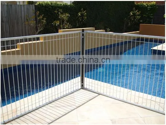 Used galvanized pool fence design