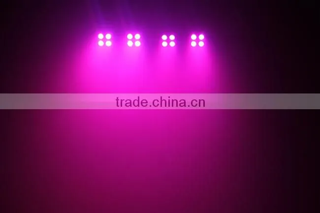 Party dj light DMX LED 4Par System 16x4-in-1 RGBW