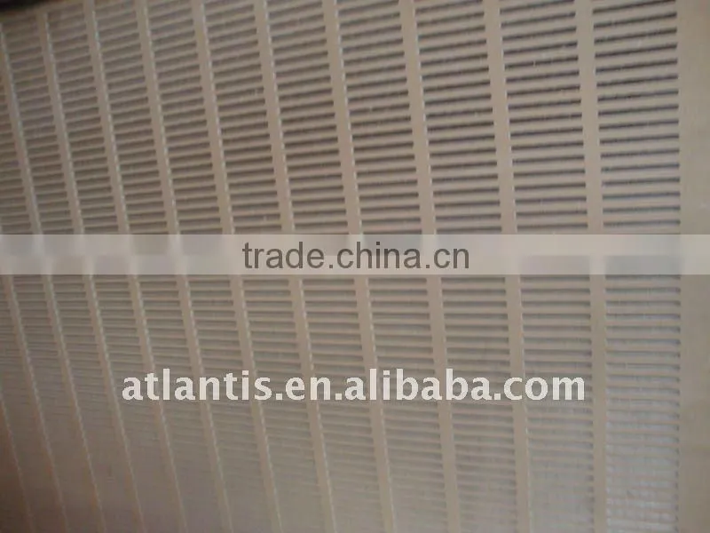 Acoustic! plasterboard gypsum board