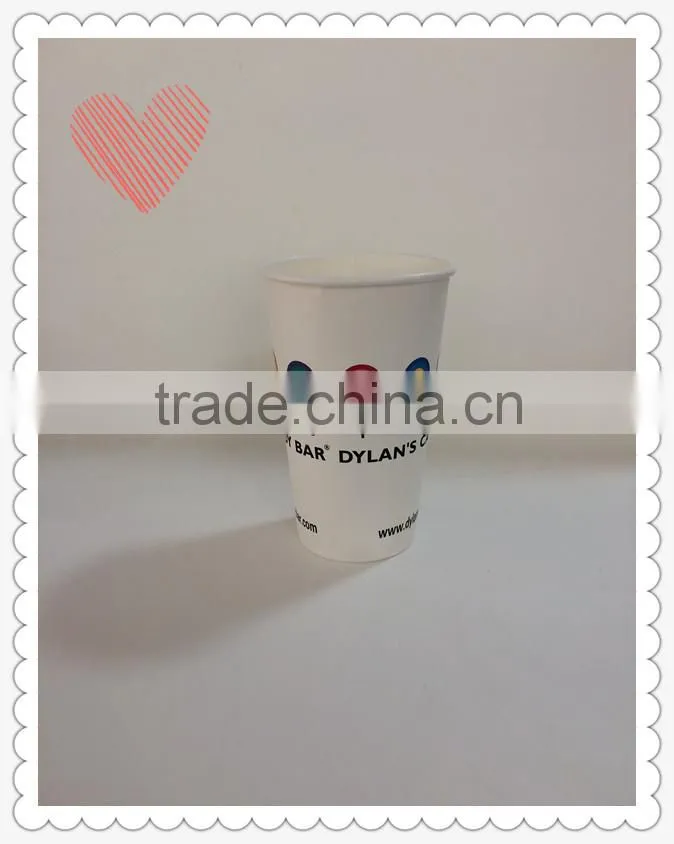 custom design soda drink paper cup, high quality soda drink paper cups