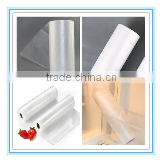Vegetable roll plastic bag on roll
