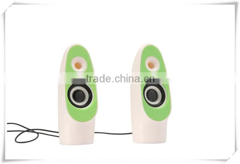 Mini portable plastic good quality ABS 2.0speaker