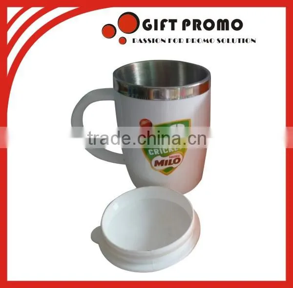 New Advertising Free Ceramic Travel Mug With Lid
