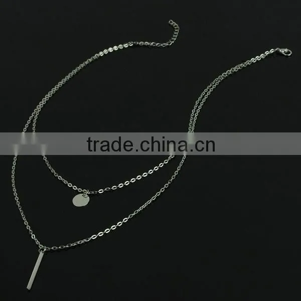 latest simple thin gold chain necklace designs