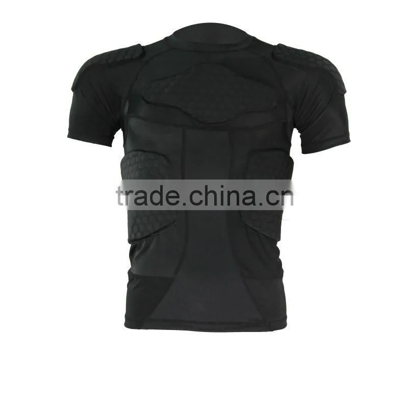 American Football Upper Body Protection wear,Pro Combat padded compression wear