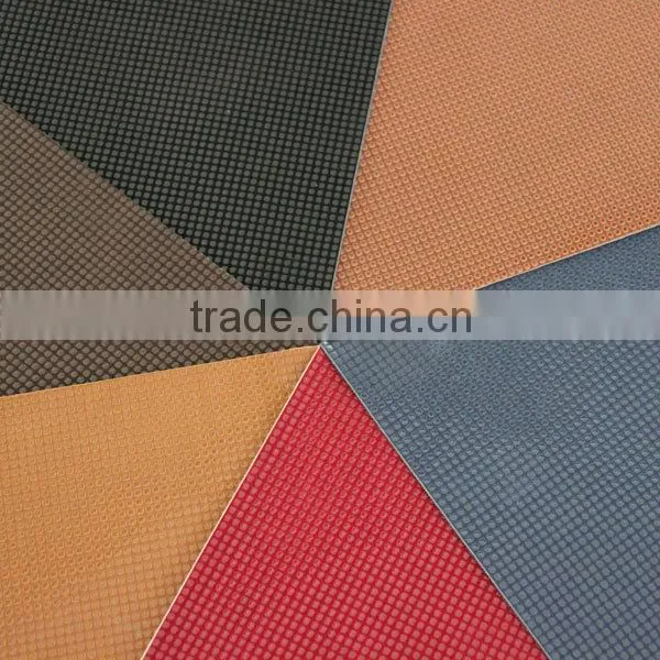 2014 flocking leather raw material for shoes textile and leather products from China supplier