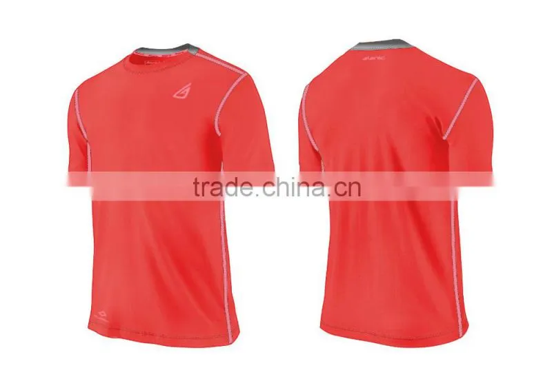 Mens Basic Short Sleeve Running shirt Multiply Colors