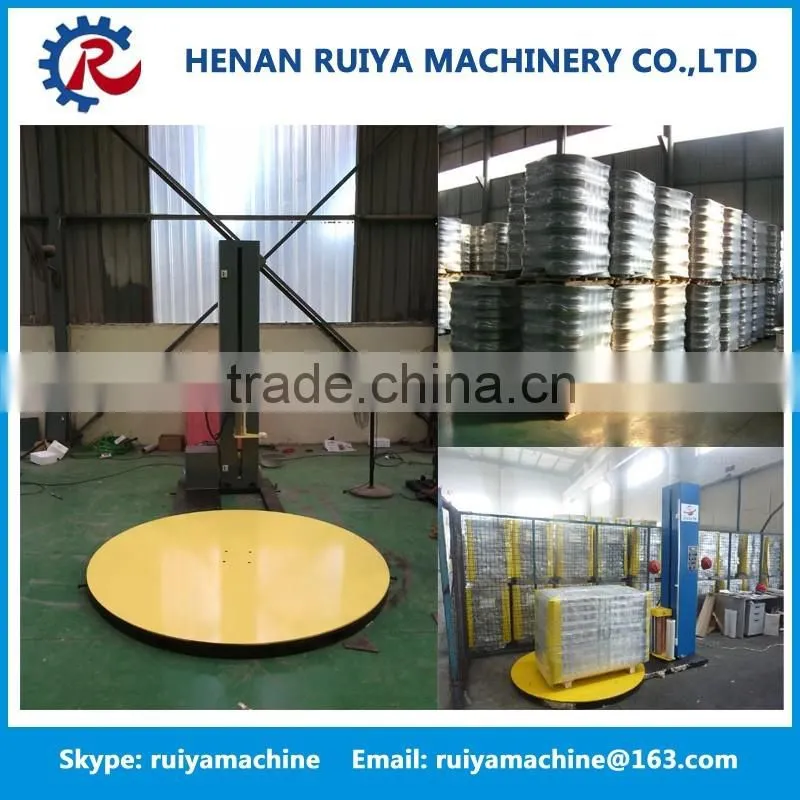 Best selling tire wrapping machine/wooden door wrapping machine/box wrapping machine