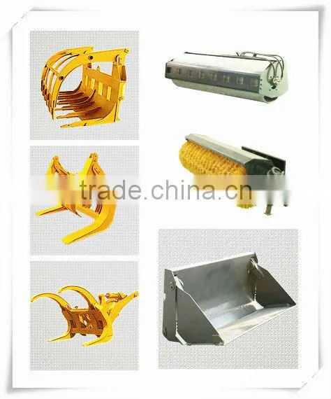 quick hitch 2 ton wheel loader front end loader NEOL200 with huafeng engine hydraulic joystick