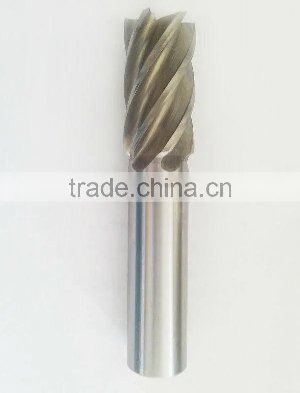 HSS End mills with straight shank DIN844