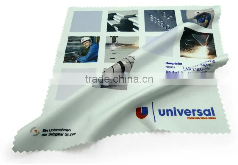 2016 custom print microfiber cleaning cloth