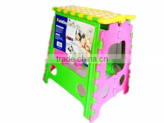 plastic folding stool