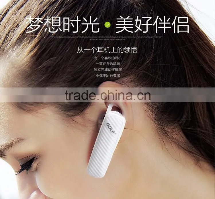 White Black Mini Wireless Bluetooth Earphone Ear Hook Audio Product