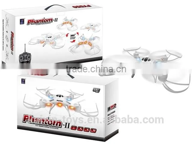 2.4Ghz 4-axis rc quad copter with gyroscope & light