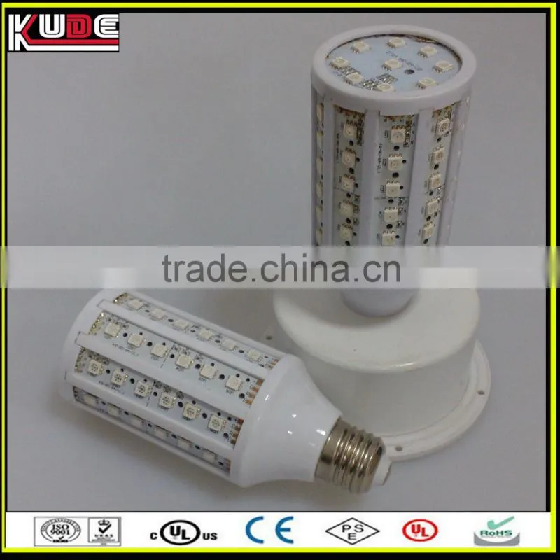 RGB colors changing led corn lamp with cordless design