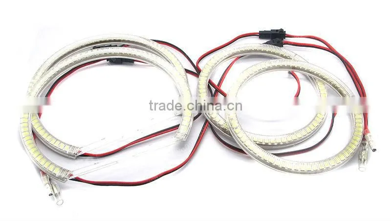 Promotion 106mm 60 leds 4 rings E46 2 DOOR SMD angel eye for BMW