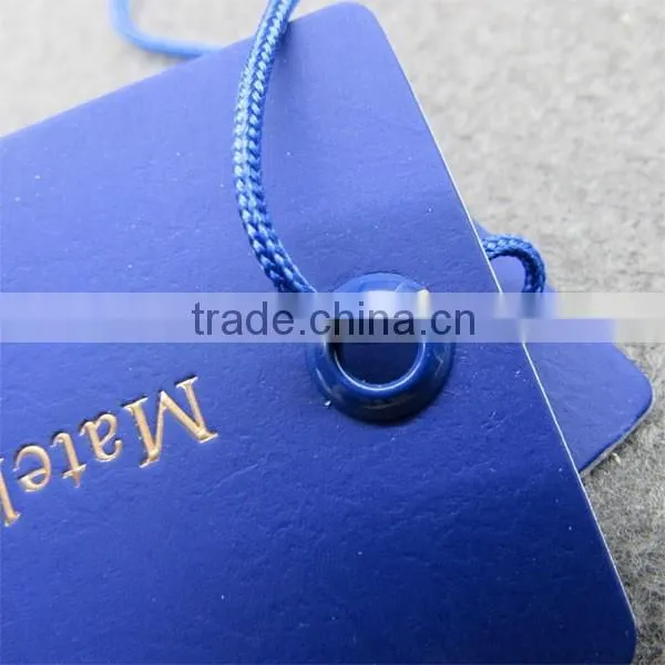 Sensetive Touching Paper 2016 Hangtags Design Custom