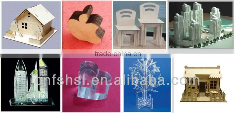 China Beyond Laser cutting 30mm acrylic and 2mm stainless steel co2 laser cutting machine factory