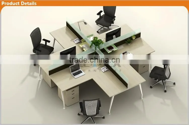 2016 the most popular high-end office furniture mfc table