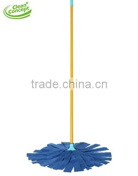 Blue wet mop head