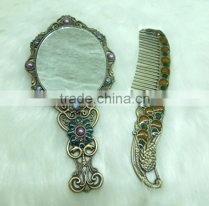 Bronze vanity mirror set/antique vanity mirror set