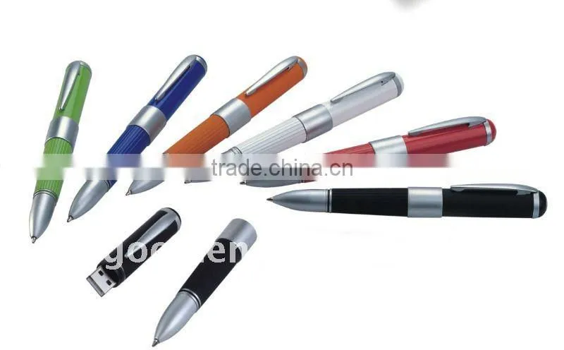 Black&Silver Metal Laser USB Pen Popular