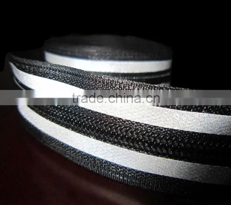 Zipper Reflective Webbing,reflective tape