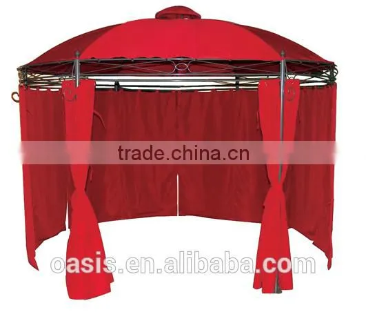 Roud Metal of gazebo for wedding&party