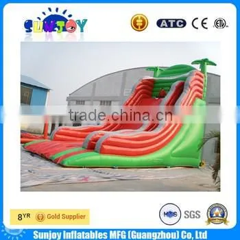 Good qulaity cheap customerized inflatable slide for sale outdoors