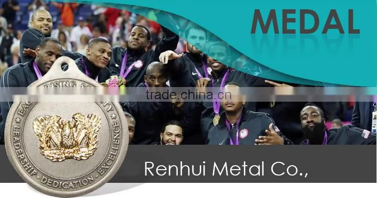 RENHUI METAL 3D design custom finisher medals